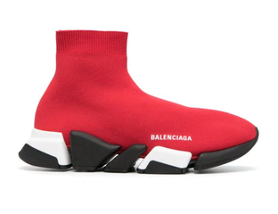 Red balenciaga speed runners store