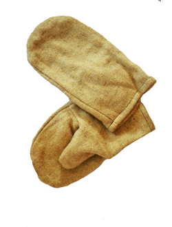 Рукавицы рабочие суконные белые