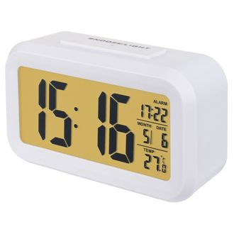 Часы-будильник Perfeo "Snuz" PF-S2166 (белый)