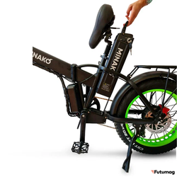 Электровелосипед Minako F10 Dual салатовый