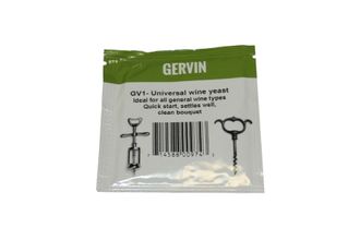 Дрожжи винные "Gervin" GV1 Universal, 5 гр