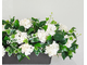 Композиция из искусственных цветов на сцену Белая Гортензия № ОС004/Купить на АОАБУКЕТ.РУ
