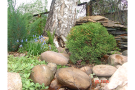 Благоустройство территорий природным камнем