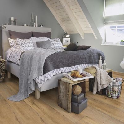 Виниловый пол Wineo 400 Wood XL Liberation Oak Timeless DLC00128 на замке