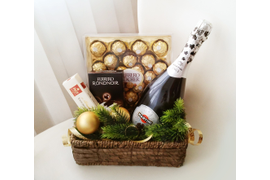 Оформление подарочных корзин