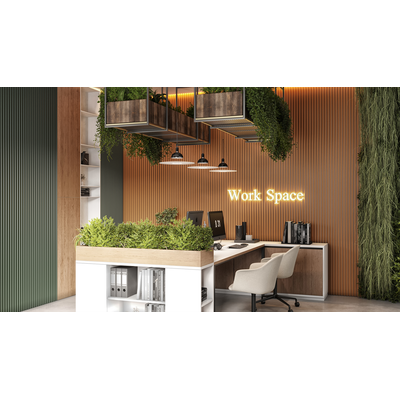 Гипсовая панель ILLUSION + LED артикул M-0091