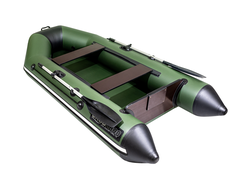 Моторная лодка Аква 2800 зеленый/черный