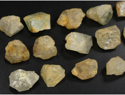 Топаз, кристалл, "дикий", в ассортименте, Россия, Забайкальский край (14-16 мм, 1,9-2,5 г) №36034