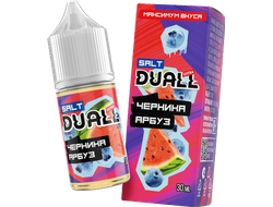 DUALL EXTRA SALT (STRONG) 30ml - ЧЕРНИКА / АРБУЗ