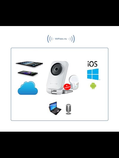 Samsung Wi-Fi видеоняня SmartCam SNH, Full HD