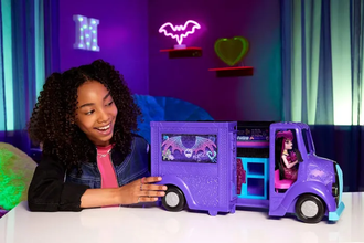 Игровой набор Monster High Fangtastic Food Truck с куклой HXH83