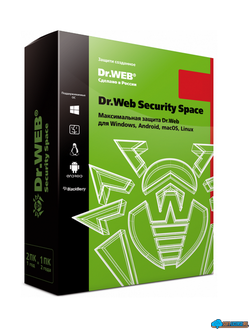 Dr.Web Security Space для 3 ПК на 1 год ( LHW-BK-12M-3-A3 )