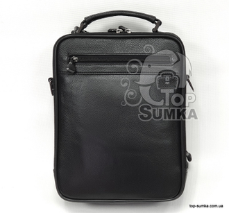 Кожаная мужская сумка Wanlima VIP 50013700121 black