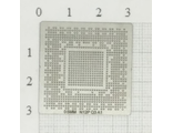 Трафарет BGA для реболлинга чипов компьютера NV N12P-Q3-A1 0.5мм