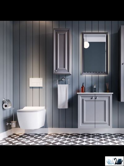 Унитаз CREAVIT Elegant Rim-Off EG321.00100 c инсталляцией - комплект с сиденьем микролифт, клавишей ARC (EG321-11CB00E-0000+GR5003.01+GP8001.00 + KC1103.01.0000E)