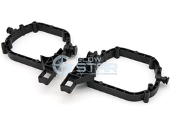 Mercedes GLA X156 Дорестайлинг (2013-2017) Пластик Автокорректор переходные рамки для замены линз (комплект, 2шт)