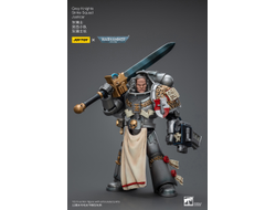 Юстикарий Серых Рыцарей (Warhammer 40k) - КОЛЛЕКЦИОННАЯ ФИГУРКА 1/18 Grey Knights Strike Squad Justicar (JT8995) - JOYTOY