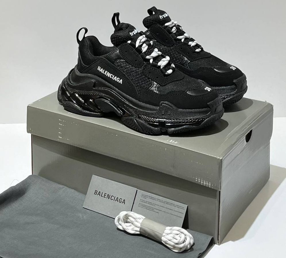 Balenciaga Triple S Черные