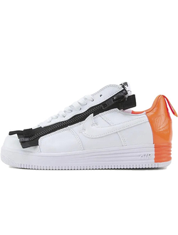 Nike Lunar Force 1 Low Acronym White Bright Crimson