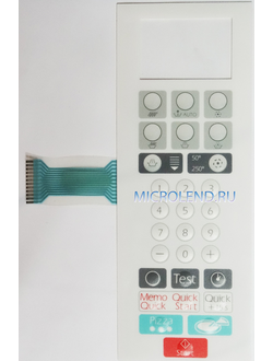 мембрана клавиатуры свч печи MOULINEX SUPREME COMBI 1100W