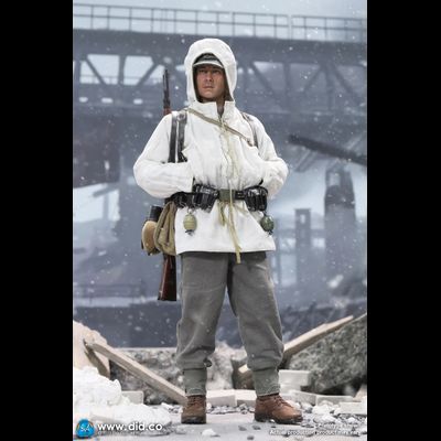 ТРЕСНУЛ УГОЛОК - Фридхельм Винтер, немецкий солдат времен Второй Мировой ("Наши матери, наши отцы") - КОЛЛЕКЦИОННАЯ ФИГУРКА 1/6 scale WWII German WH Infantry Unteroffizier – Freid (D80157) - DID