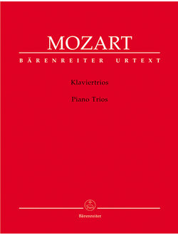 Mozart, Wolfgang Amadeus piano Trios, Performance score, Set of parts