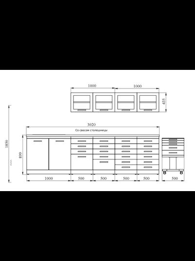 Комплект мебели № 3