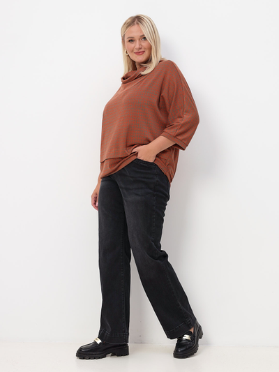 Джинсы 9001 чёрный 52,62,64р