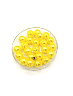 Бусины пластиковые под жемчуг 8 мм, 20гр