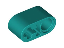 Technic, Liftarm Thick 1 x 2 - Axle Hole, Dark Turquoise (60483 6295148)