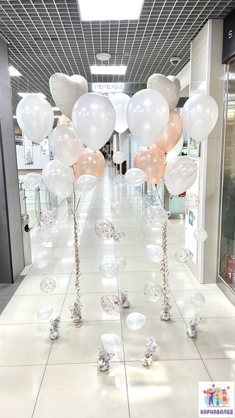 Композиция 130 (цвета можно заменить) Свадьба