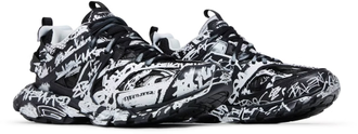 Кроссовки Balenciaga Track Sneaker Graffiti Black White