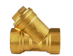 Фильтр косой 1" Вн-Вн никель [5642]