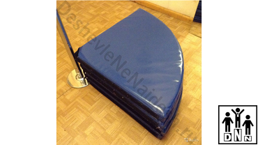 Мат для поледанс круглый