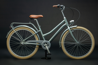 Велосипед TT265/ 3скорости 26" зеленый рама 16"