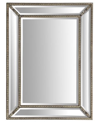 Зеркало в золотой классической раме с цветочным орнаментом. (копия)