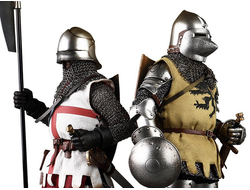 Английские рыцари Ордена Подвязки - комплект из 2 фигур 1/6 scale SERIES OF EMPIRES (DIE-CAST ALLOY) ORDER OF THE SACRED GARTER (SE069) - COOMODEL