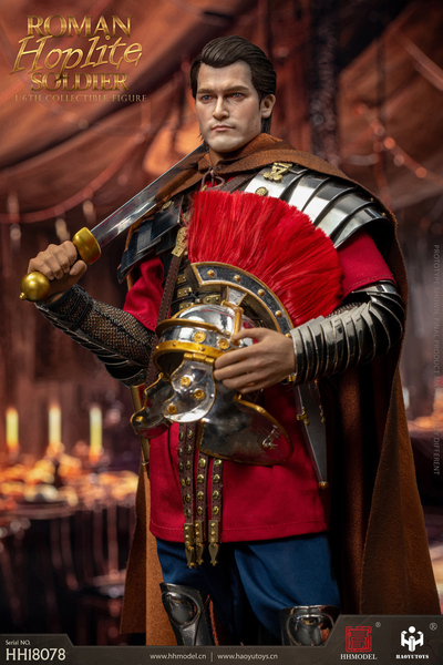 Римский легионер в медной броне - КОЛЛЕКЦИОННАЯ ФИГУРКА 1/6 scale Imperial Legion Hoplite (HH18078) - HHMODEL & HAOYUTOYS