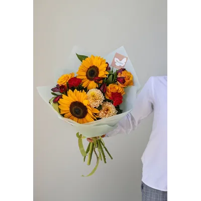 Букет цветов для учителя / воспитателя  № 856