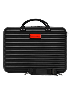 Пластиковый кейс для ноутбука 17 - 18 дюймов Optimum, черный матовый