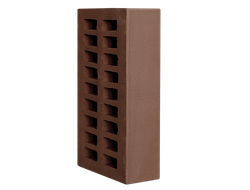 Кирпич коричневый гладкий 1 НФ Красная гвардия