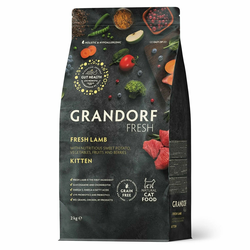Grandorf Fresh для котят с ягненком и бататом, 2 кг
