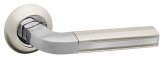 Ручка Fuaro (Фуаро) раздельная LARGO RM SN/CP-3 матовый никель/хром
