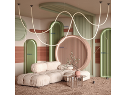 3D панель Cosca decor RP020, 156х12, 2800мм, экополимер