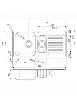 Мойка Reginox Centurio R 15 OKG lux
