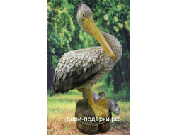 ПЕЛИКАН С РЫБОЙ 48*30см  1,2 кг  полистоун Россия 1676/012550*
