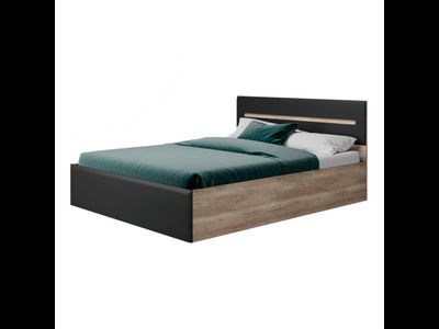 Кровать "Наоми" (КР-11) 1,6м МДФ белый глянец (БТС)