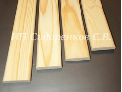 Раскладка деревянная ширина 40 мм массив лиственница сорт Экстра