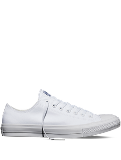 Белые низкие кеды Converse All Star II White - 150154C