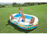 Intex, Детский надувной бассейн 262х160х46см "Лагуна" 700л, от 3 лет 56490